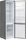 Willow 54cm Low Frost Fridge Freezer - WFF1760G