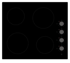 Willow 60cm Ceramic Hob - WCH60D