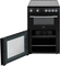Willow 60cm Double Oven Ceramic Cooker - WT60CCB