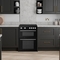 Willow 60cm Double Oven Ceramic Cooker - WT60CCB