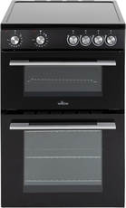 Willow 60cm Double Oven Ceramic Cooker - WT60CCB
