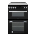 Willow 60cm Double Oven Ceramic Cooker - WDOC60TBL