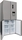 Willow 78.3cm Total No Frost American Fridge Freezer - WSBES4MDX